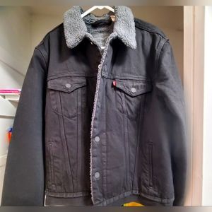 Levis Mens sherpa coat